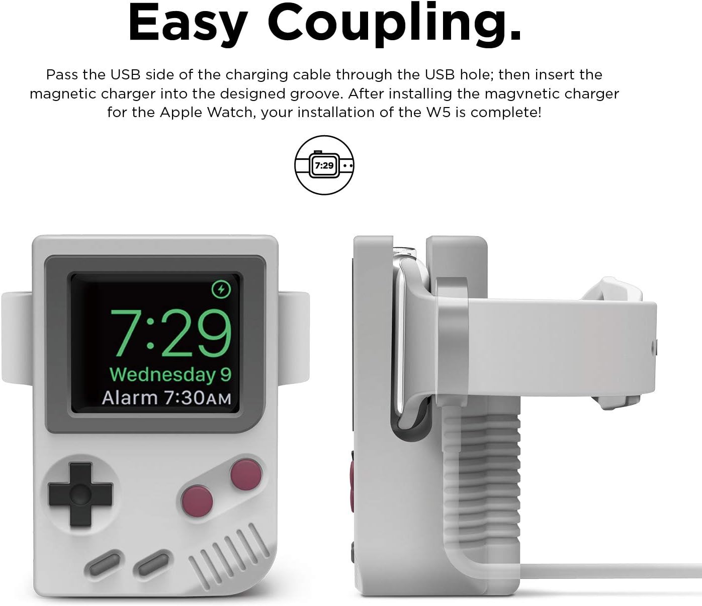 EdenLife - Retro Apple Watch Docking Gameboy