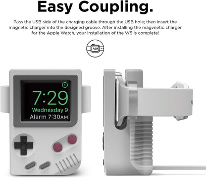 EdenLeben - Retro Apple Watch Docking Gameboy