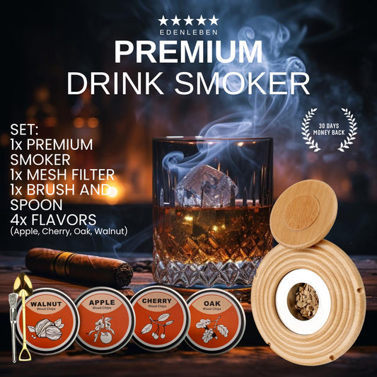 EdenLeben - Premium 2024 Drink Smoker Set